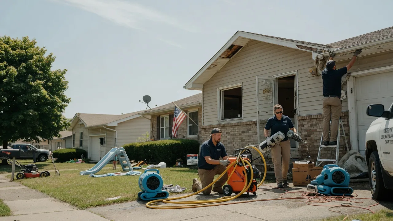 Water Damage Restoration in Windsor, IL near me